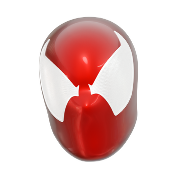 Scarlet Spider Figure inspired Faceshell File