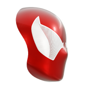 Scarlet Spider Figure inspired Faceshell File