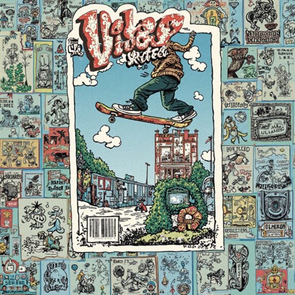 Vague Skate Mag-The Village Skater (Made by Jerome.C.House) (2025)