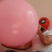 2 big balloons mouth blow!!!