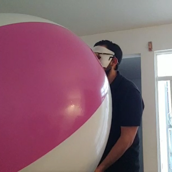 60 inches beachball mouth blow!!!