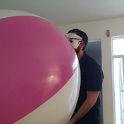 60 inches beachball mouth blow!!!