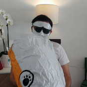 Blow inflatables and gymball time!!