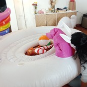 Blowing up a big big big inflatable by ARy!!!