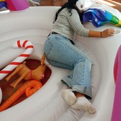 Blowing up a big big big inflatable by ARy!!!