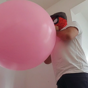 Blowing up balloons