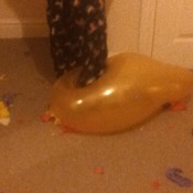 Charls Big balloon bust Barefeet