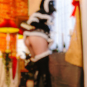 Christmas Plague Doctor Pinup (Lewd)
