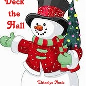 Deck the hall with Royalty Free license