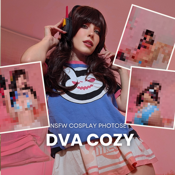 DVa Cozy - NSFW Cosplay Photoset