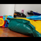 First inflatable castle video of 2026!!!   (by Ary)