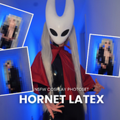 Hornet Latex - NSFW Cosplay Photoset