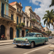 Jerome.C.House (American,1991) Travel to Havana 2025