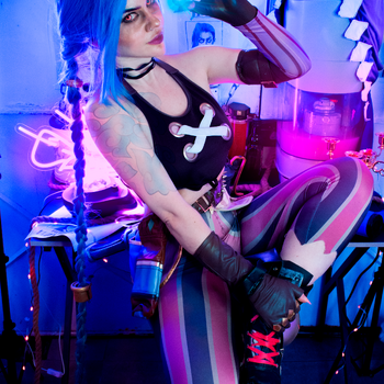 Jinx Arcane Cosplay
