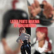 Latex Dommy Mommy Makima BDSM set