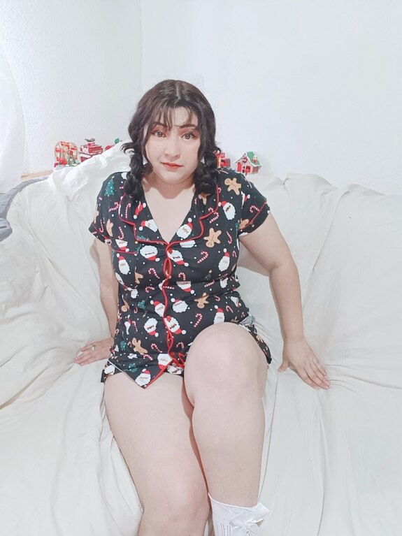 Misa navideña pijama selfis