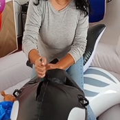 Popping 72 inches beachball , whale and parts of the unicorn!!! by Ary