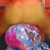 Popping beach balls mickey mouse