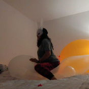 Poppping balloons party by Ary!!!