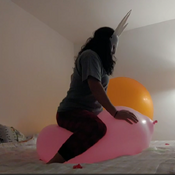 Poppping balloons party by Ary!!!