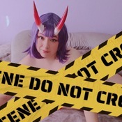 Shuten lingerie red black