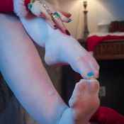 Xmas Feet Deear Lauma