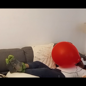 24 inches mouth blow (2 balloons)