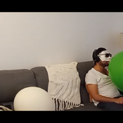 24 inches mouth blow (2 balloons)