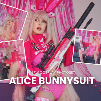 Alice Bunnysuit Nikke - NSFW Cosplay Photoset