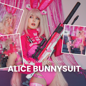 Alice Bunnysuit Nikke - NSFW Cosplay Photoset