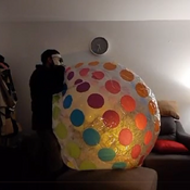 Big beachball mouth blow by JP