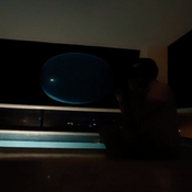 Big blue roomtex blow (no pop)