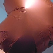 Big heart balloon mouth blow!!!