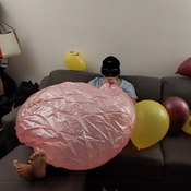 Big pink beachball blow by Ary