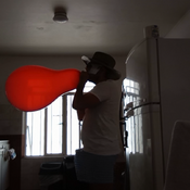 Blow balloons non pop