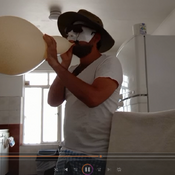 Blow balloons non pop
