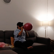 Blowing up balloons (non pop) Ary 2026