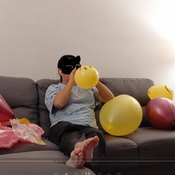 Blowing up balloons (non pop) Ary 2026