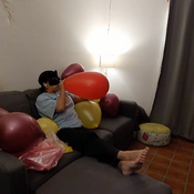 Blowing up balloons (non pop) Ary 2026