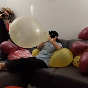 Blowing up balloons (non pop) Ary 2026