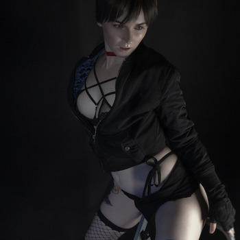 Bomberjacket & Spicy Lingerie Rookie