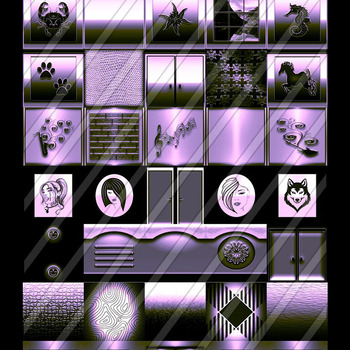 Charlotte collection 35 textures for imvu creators