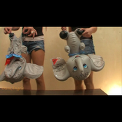 Destroy two elephants