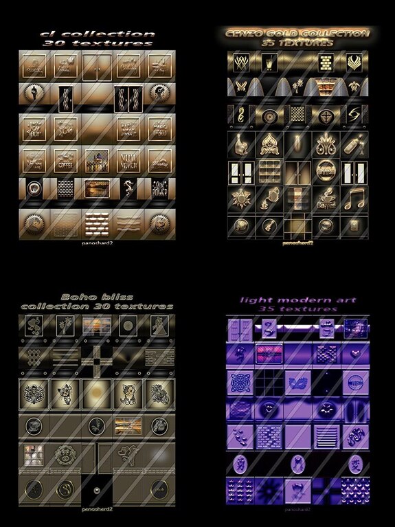 Four new packages textures for the price of two (today only)