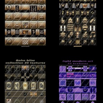 Four new packages textures for the price of two (today only)