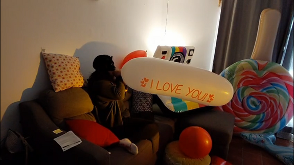 Happy valentine´s day mouth blow video!!!