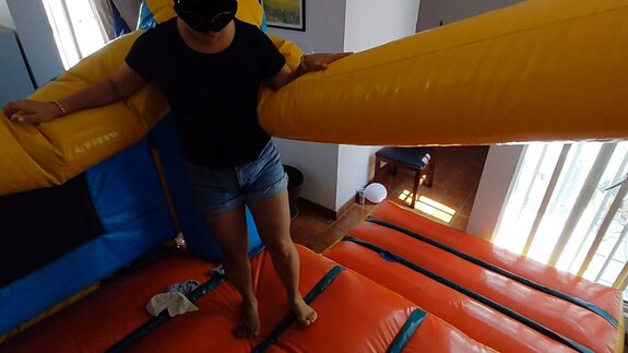 Inflatable castle fun jump!!