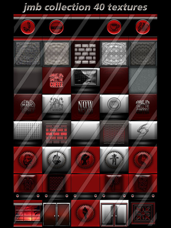 jmb collection 40 textures new pack for imvu creators