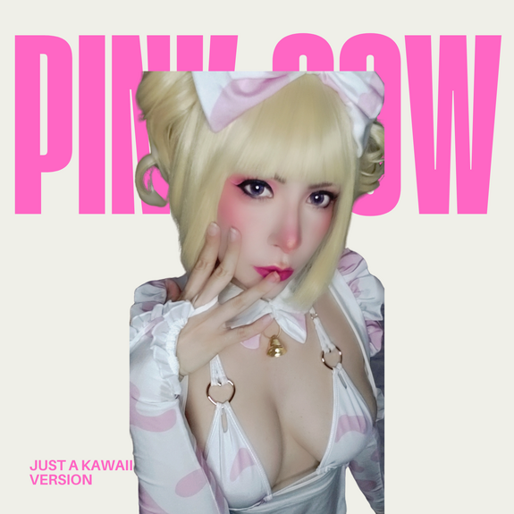 Kawaii Pink Cow