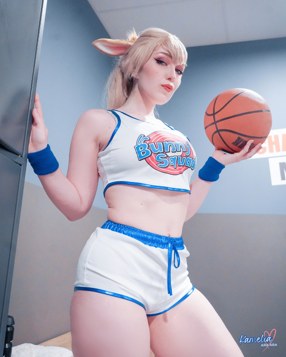 Lola Bunny after training
